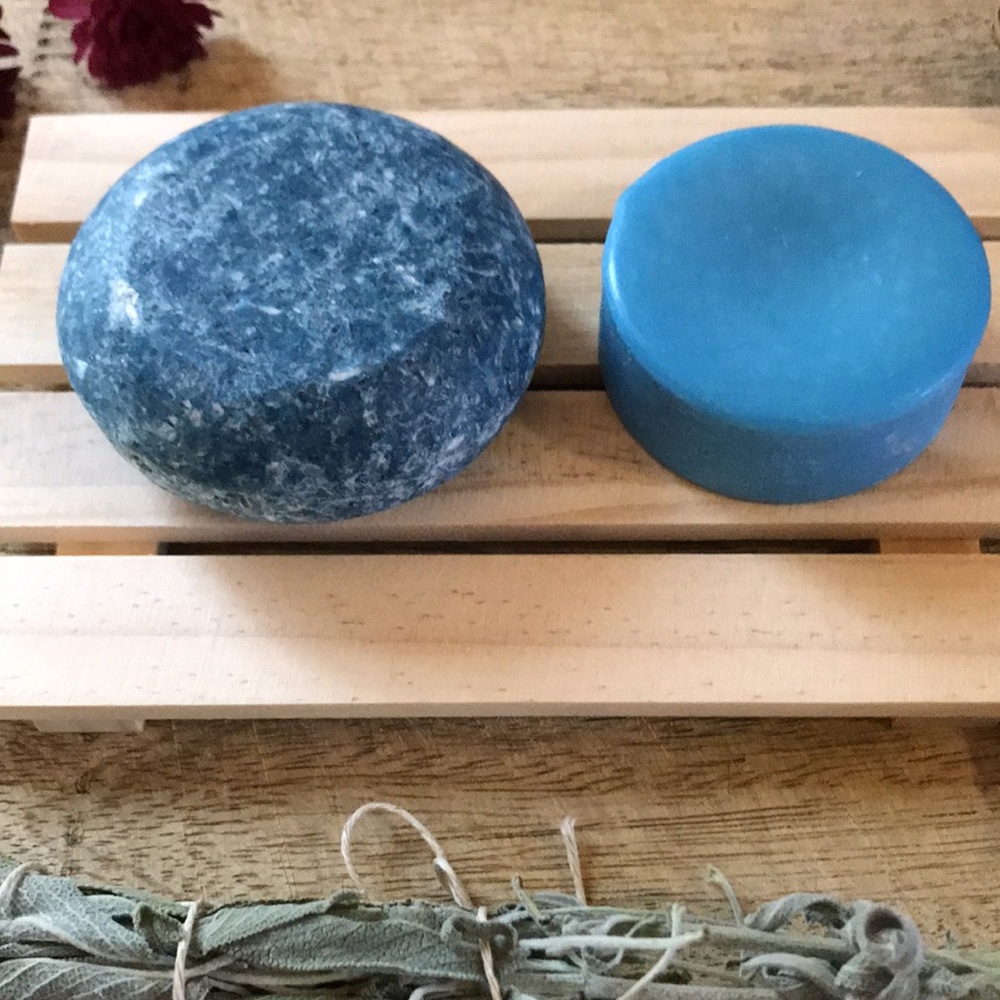 BLUEBERRY PIE-Shampoo Bar and Conditioner Bar Bundle - Picture 4 of 9